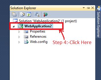 Solution Explorer